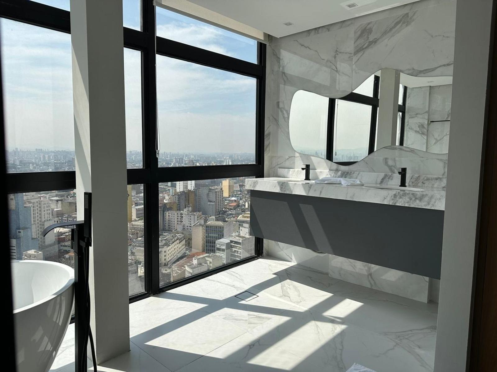 Sky Loft - Andar 41 Lägenhet São Paulo Exteriör bild
