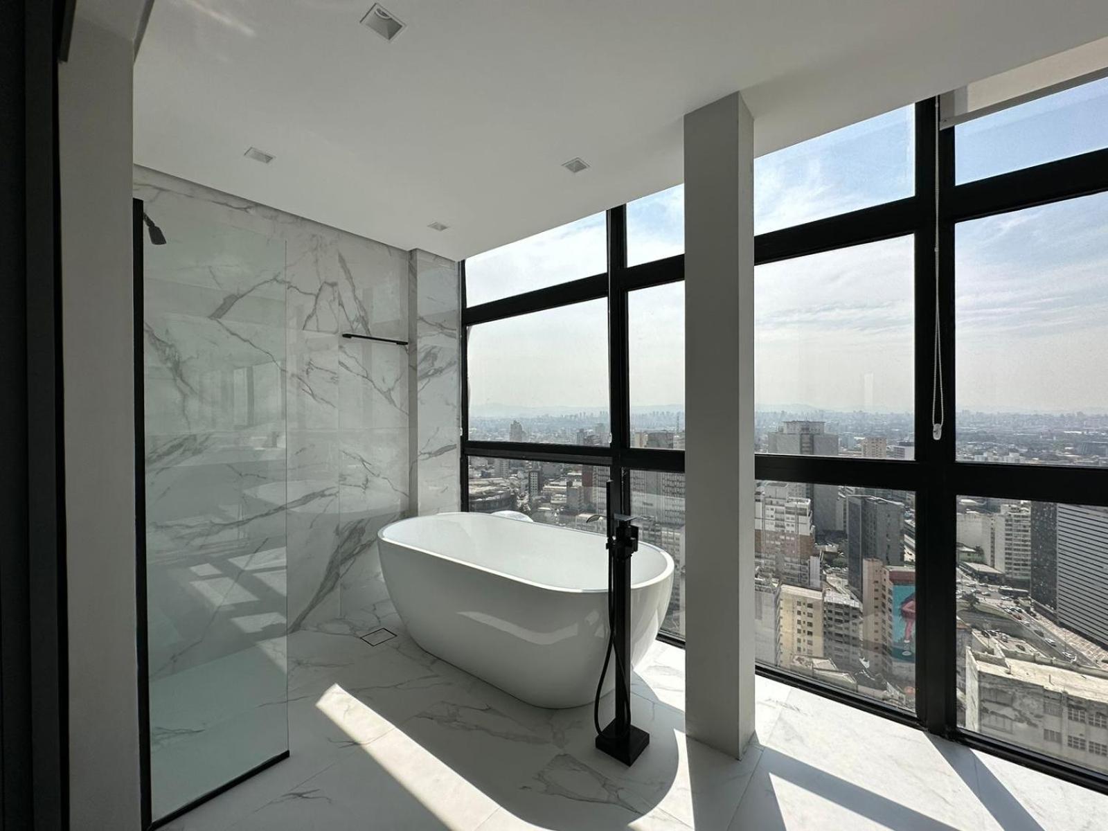 Sky Loft - Andar 41 Lägenhet São Paulo Exteriör bild