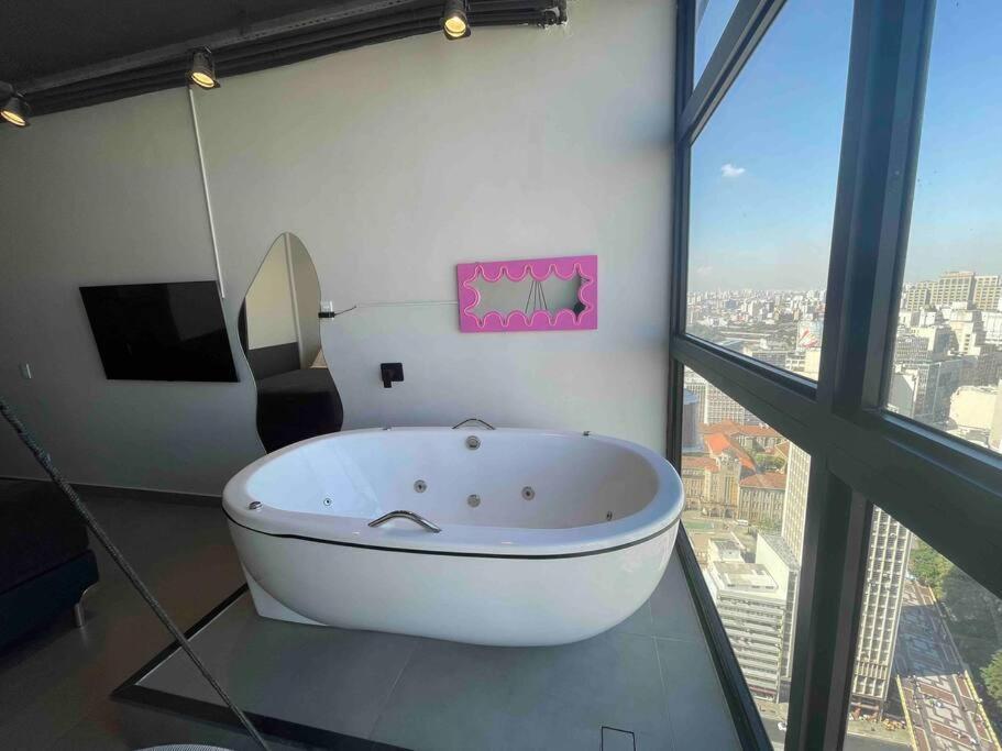 Sky Loft - Andar 41 Lägenhet São Paulo Exteriör bild