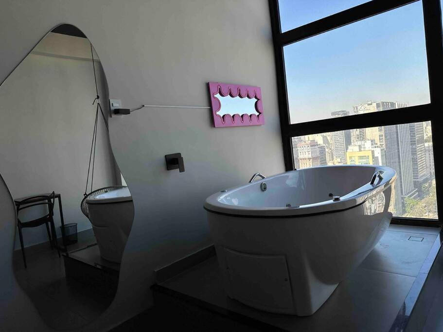 Sky Loft - Andar 41 Lägenhet São Paulo Exteriör bild