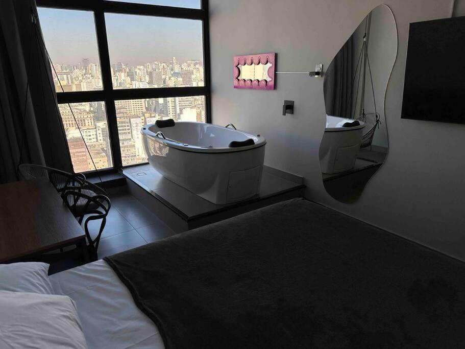 Sky Loft - Andar 41 Lägenhet São Paulo Exteriör bild
