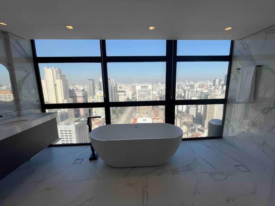 Sky Loft - Andar 41 Lägenhet São Paulo Exteriör bild