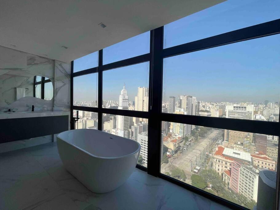 Sky Loft - Andar 41 Lägenhet São Paulo Exteriör bild