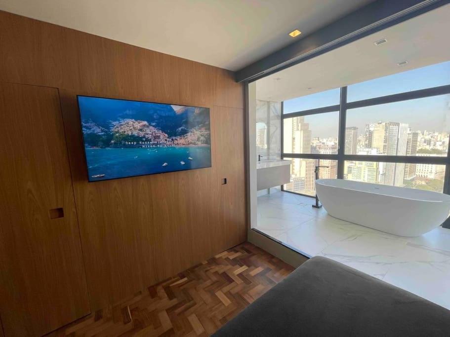 Sky Loft - Andar 41 Lägenhet São Paulo Exteriör bild