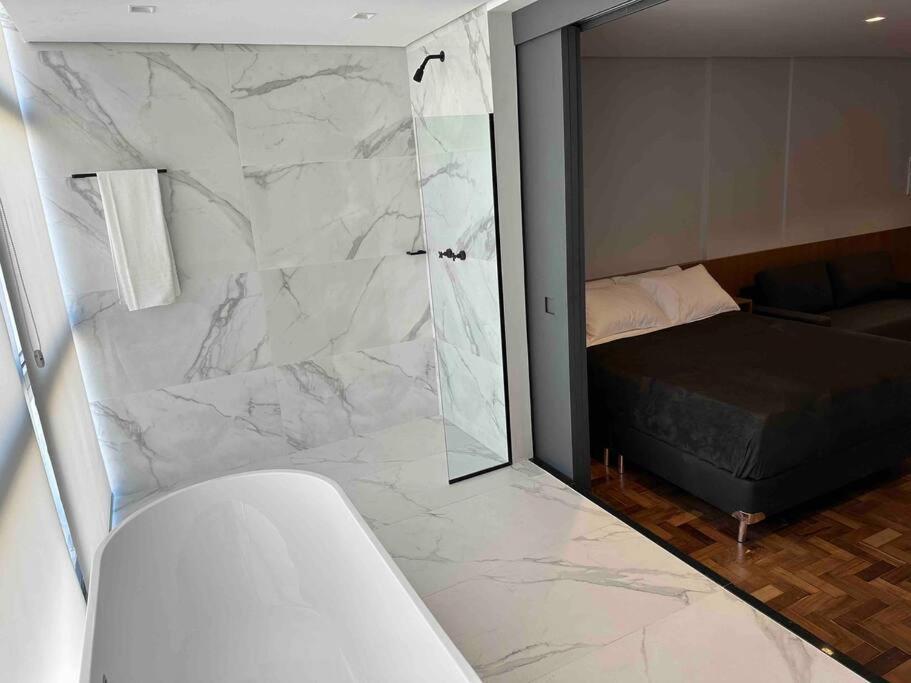 Sky Loft - Andar 41 Lägenhet São Paulo Exteriör bild
