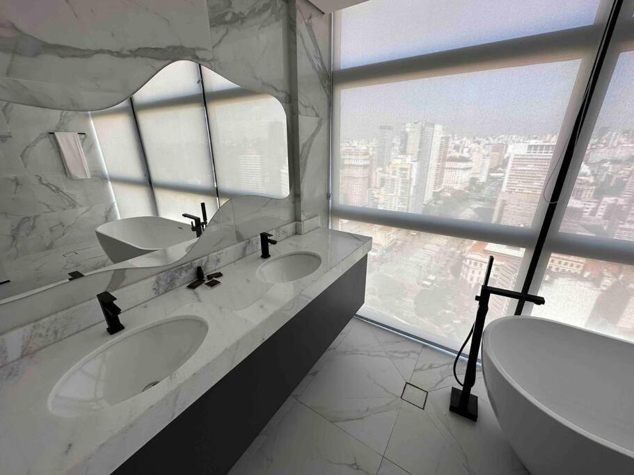 Sky Loft - Andar 41 Lägenhet São Paulo Exteriör bild