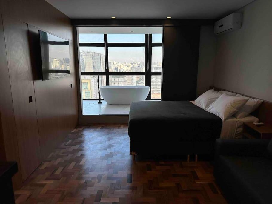 Sky Loft - Andar 41 Lägenhet São Paulo Exteriör bild