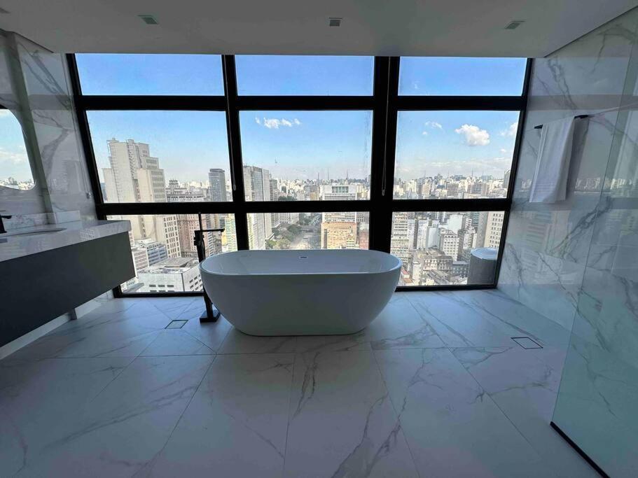 Sky Loft - Andar 41 Lägenhet São Paulo Exteriör bild